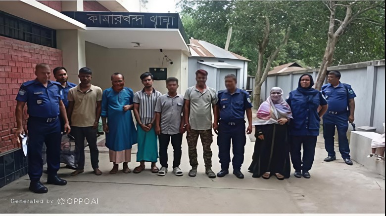 সিরাজগঞ্জে আন্তঃজেলা ডাকাত চক্রের ৫ সদস্য গ্রেপ্তার